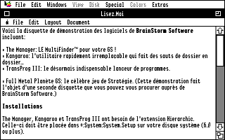 BrainStorm Software