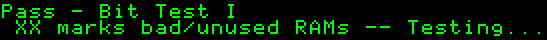 Ram testing...