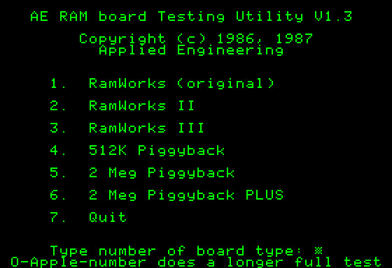 Ramcards Tests
