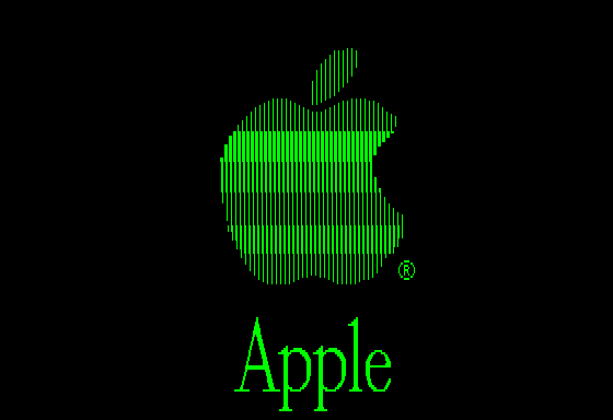 Screen: Apple II rolling demo