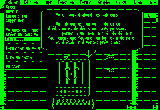 Screen: Apple II rolling demo