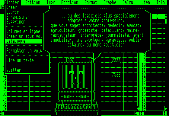 Screen: Apple II rolling demo