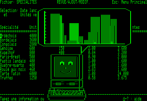 Screen: Apple II rolling demo
