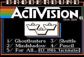 Screen: Activision Show Disk