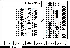 Screen: Activision Show Disk