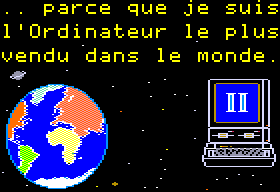 Screen: Apple II rolling demo