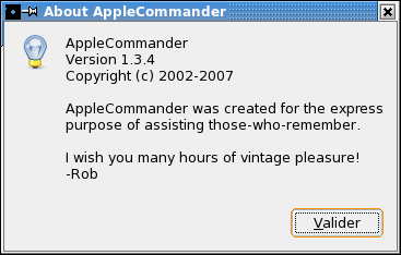 AppleCommander Linux